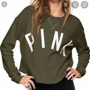 NWT PINK Victoria's Secret thermal tee